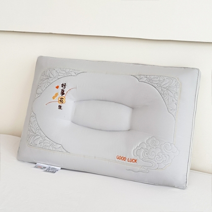 91家纺网 家纺一手货源 找家纺 （总）橘夏家纺 2025新款亲肤枕头枕芯系列-好事花生