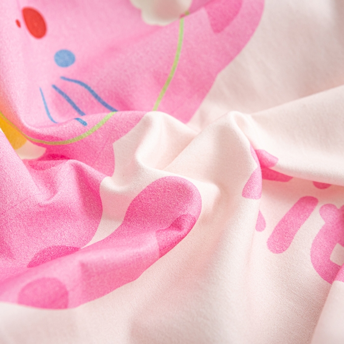 91家纺网 家纺一手货源 找家纺 萌番宝 2025新款100支云柔全棉磨毛儿童枕套卡通单件单枕套 蝴蝶猫