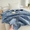 91家纺网 家纺一手货源 找家纺 2025新款亲肤舒适水洗棉夏被 水洗棉-深蓝