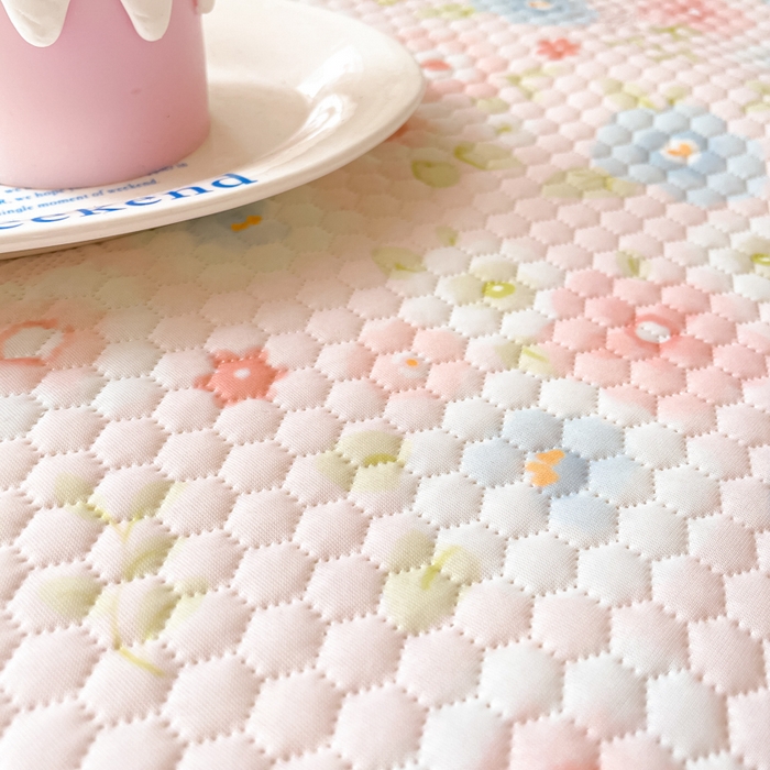 91家纺网 家纺一手货源 找家纺 川悦生活 2025新款大阪凉豆豆学生床凉感凉席 甜梦少女