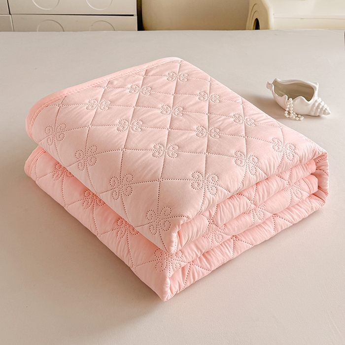 91家纺网 家纺一手货源 找家纺 2025新款亲肤舒适水洗棉夏被 水洗棉-玉