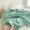91家纺网 家纺一手货源 找家纺 2025新款亲肤舒适水洗棉夏被 水洗棉-绿