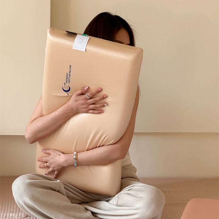 91家纺网 家纺一手货源 找家纺 伟邦枕芯 2025新款星球0压记忆枕枕头枕芯 星球-香槟40*70*10/只