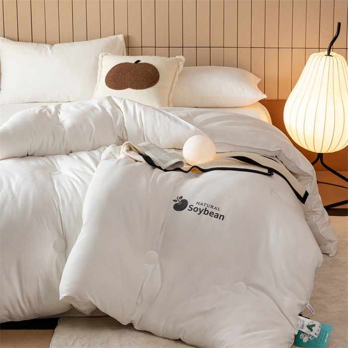 91家纺网 家纺一手货源 找家纺 （总）U被家纺 2025新款150克酒店大豆冬被被子被芯