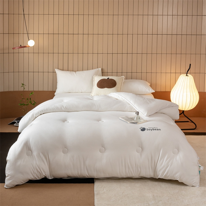 91家纺网 家纺一手货源 找家纺 （总）U被家纺 2025新款150克酒店大豆冬被被子被芯