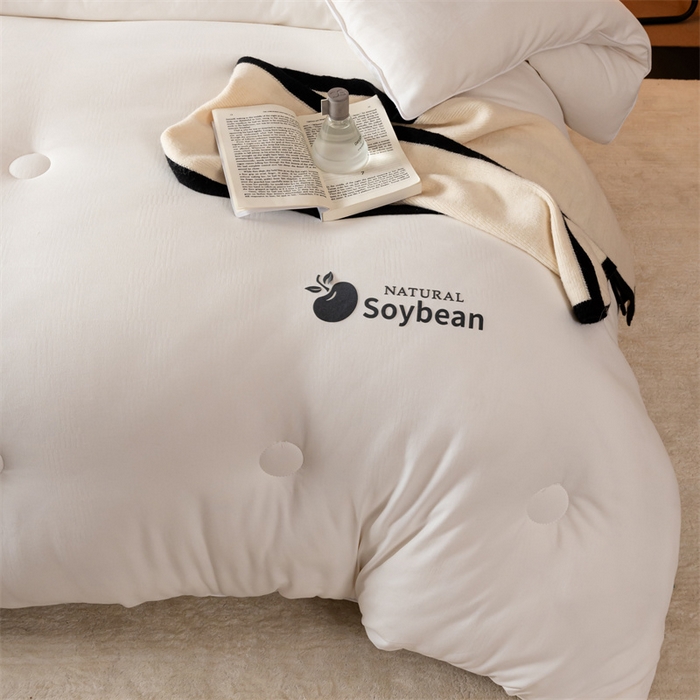 91家纺网 家纺一手货源 找家纺 （总）U被家纺 2025新款150克酒店大豆冬被被子被芯