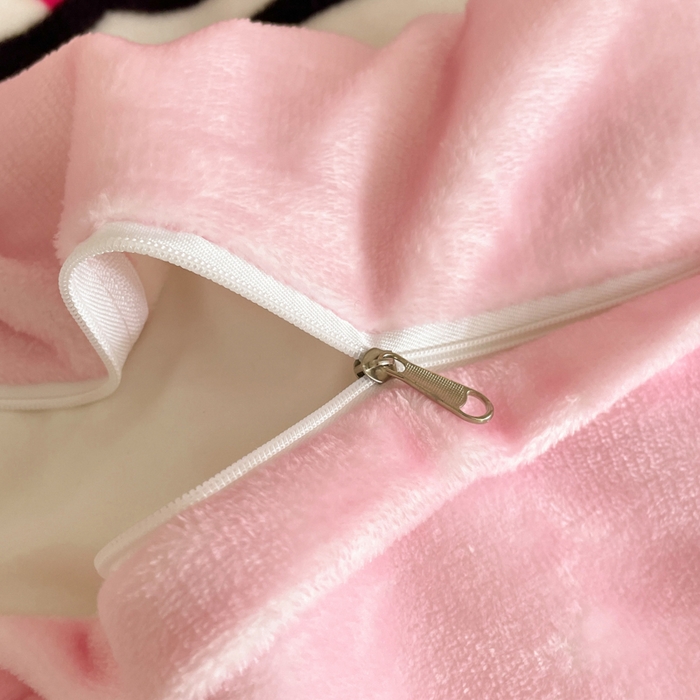 91家纺网 家纺一手货源 找家纺 鸿森林 2025新款牛奶绒大版数码印花喜羊羊与灰太狼系列四件套 美羊羊公主