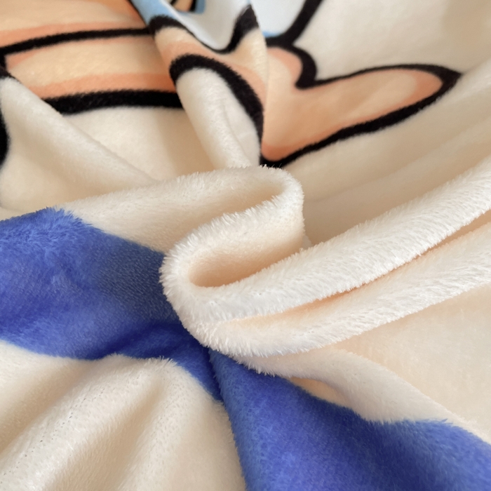 91家纺网 家纺一手货源 找家纺 鸿森林 2025新款牛奶绒大版数码印花喜羊羊与灰太狼系列四件套 梦想小羊