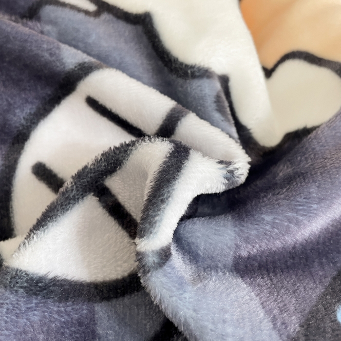 91家纺网 家纺一手货源 找家纺 鸿森林 2025新款牛奶绒大版数码印花喜羊羊与灰太狼系列四件套 体育之星