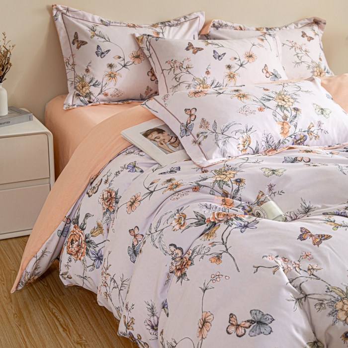 91家纺网 家纺一手货源 找家纺 （总）鸿森林 2025新款全棉纯棉磨毛印花四件套