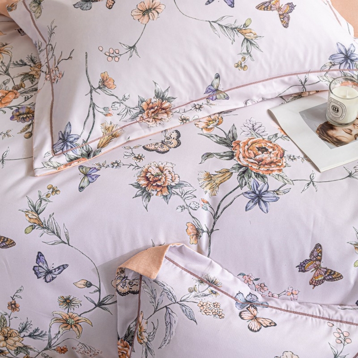 91家纺网 家纺一手货源 找家纺 （总）鸿森林 2025新款全棉纯棉磨毛印花四件套