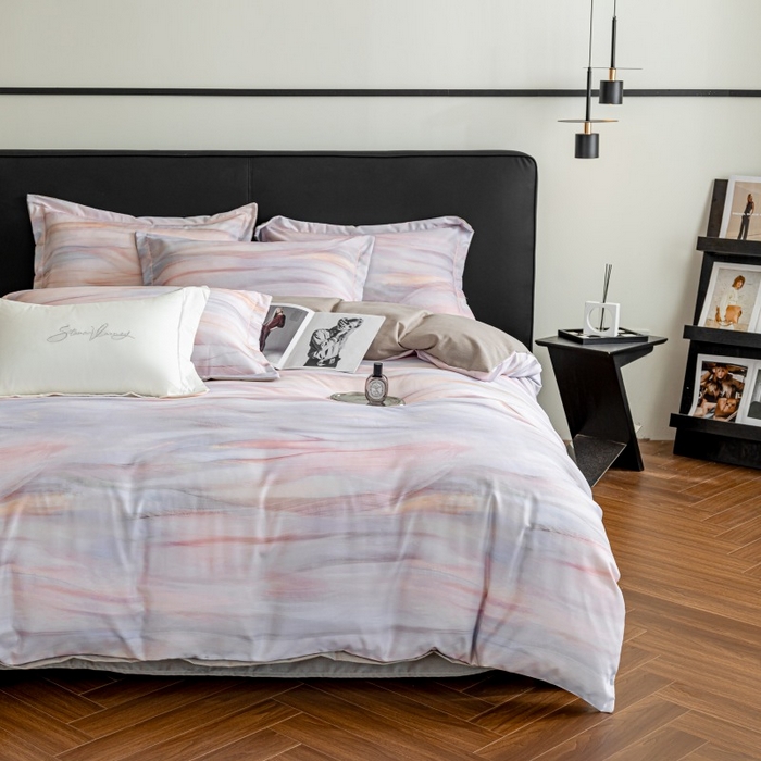 91家纺网 家纺一手货源 找家纺 （总）鸿森林 2025新款全棉纯棉磨毛印花四件套