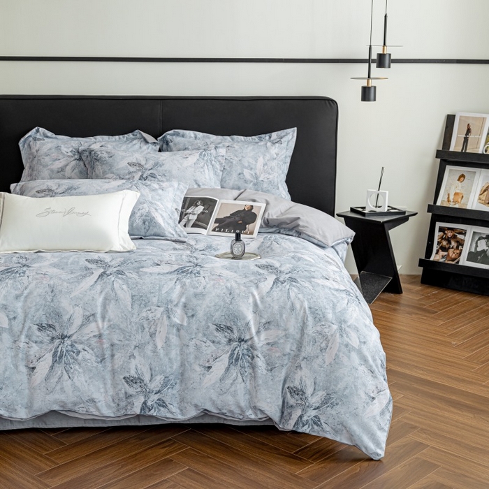 91家纺网 家纺一手货源 找家纺 （总）鸿森林 2025新款全棉纯棉磨毛印花四件套