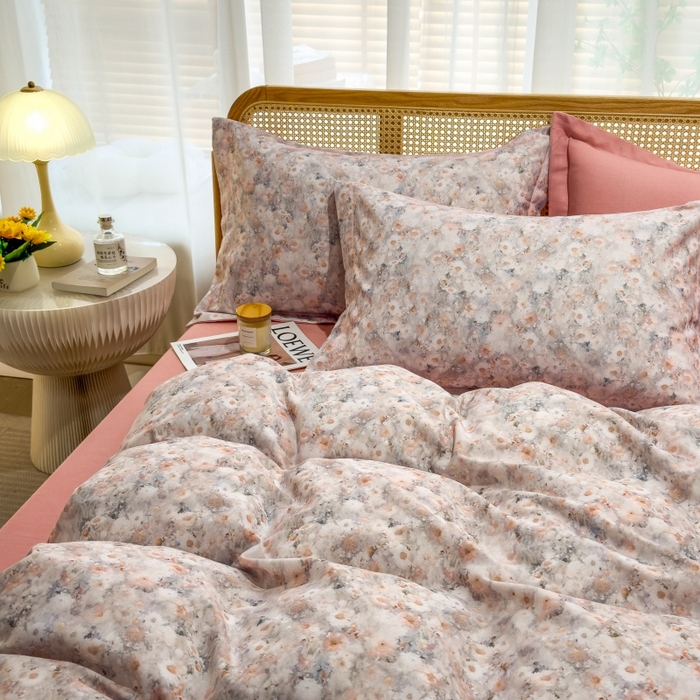 91家纺网 家纺一手货源 找家纺 （总）鸿森林 2025新款全棉纯棉磨毛单品系列-四件套