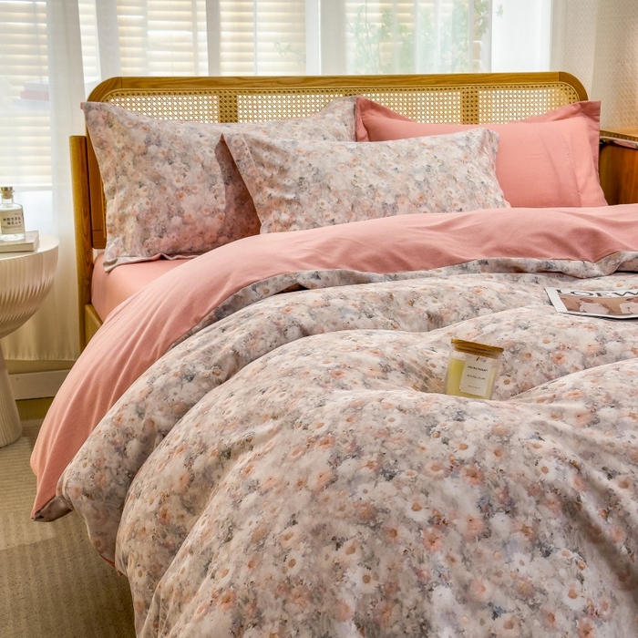 91家纺网 家纺一手货源 找家纺 （总）鸿森林 2025新款全棉纯棉磨毛单品系列-单被套