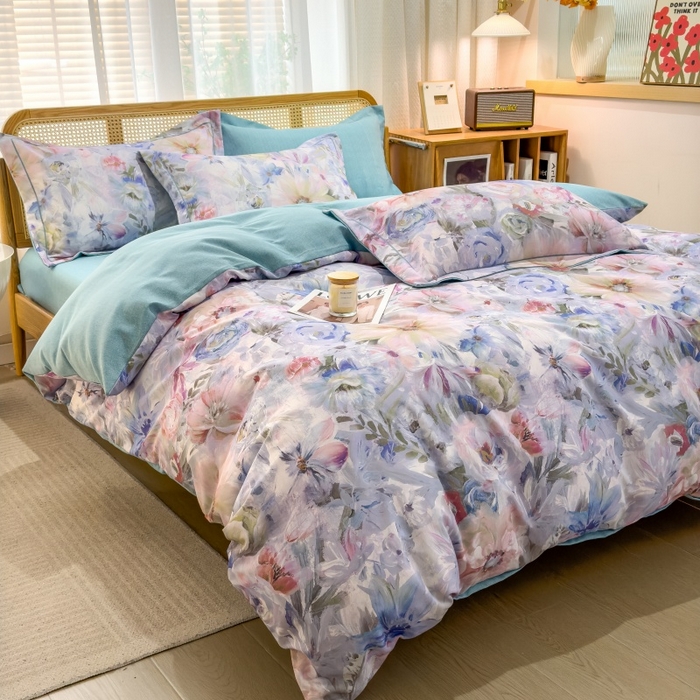 91家纺网 家纺一手货源 找家纺 （总）鸿森林 2025新款全棉纯棉磨毛单品系列-单被套