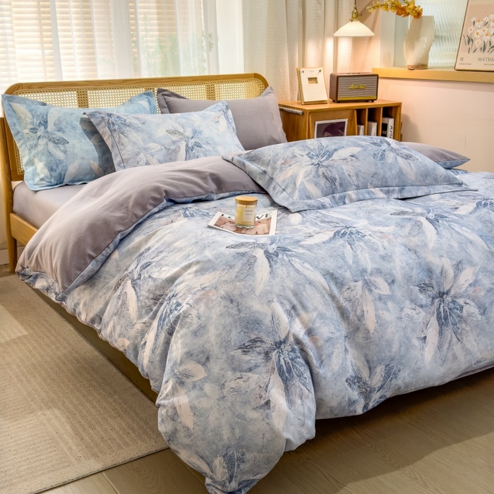 91家纺网 家纺一手货源 找家纺 （总）鸿森林 2025新款全棉纯棉磨毛单品系列-单被套