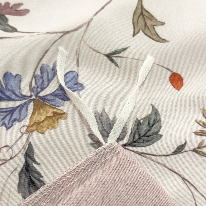 91家纺网 家纺一手货源 找家纺 鸿森林 2025新款全棉纯棉磨毛单品系列-四件套 玲珑-米