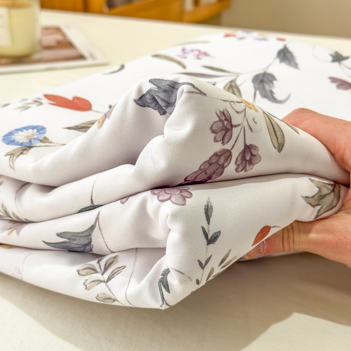 91家纺网 家纺一手货源 找家纺 鸿森林 2025新款全棉纯棉磨毛单品系列-四件套 玲珑-米