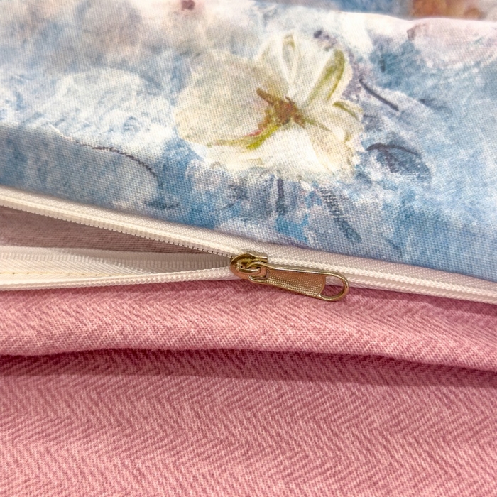 91家纺网 家纺一手货源 找家纺 鸿森林 2025新款全棉纯棉磨毛单品系列-单被套 浪漫花舞-兰