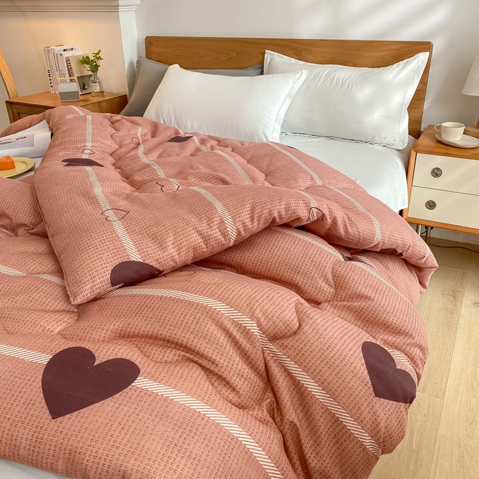 91家纺网 家纺一手货源 找家纺 （总）U被家纺 2025新款仿棉印花冬被童模图