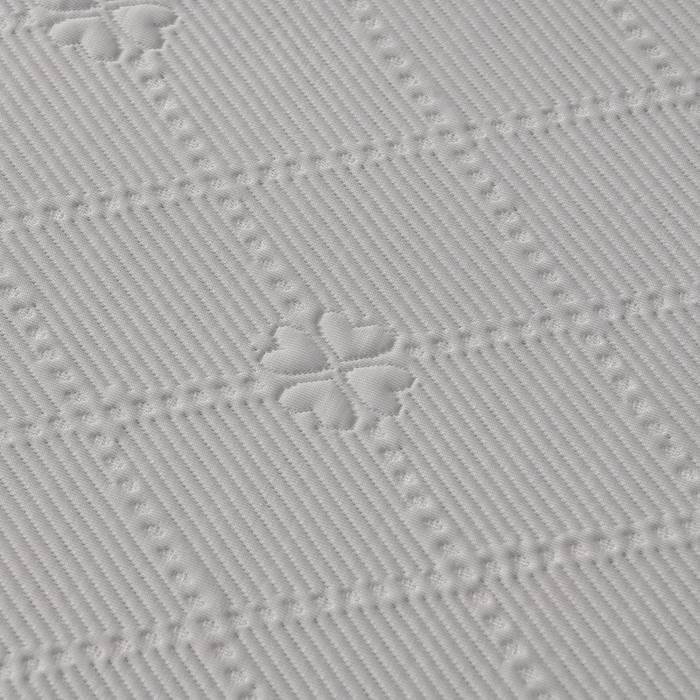 91家纺网 家纺一手货源 找家纺 畅畅家纺 2025新款网红爆款夏季立体冰豆豆凉席床裙款三件套 爱心-灰