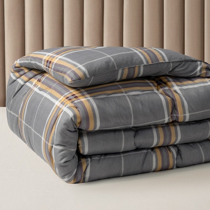 91家纺网 家纺一手货源 找家纺 （总）U被家纺 2025新款仿棉印花冬被实拍图