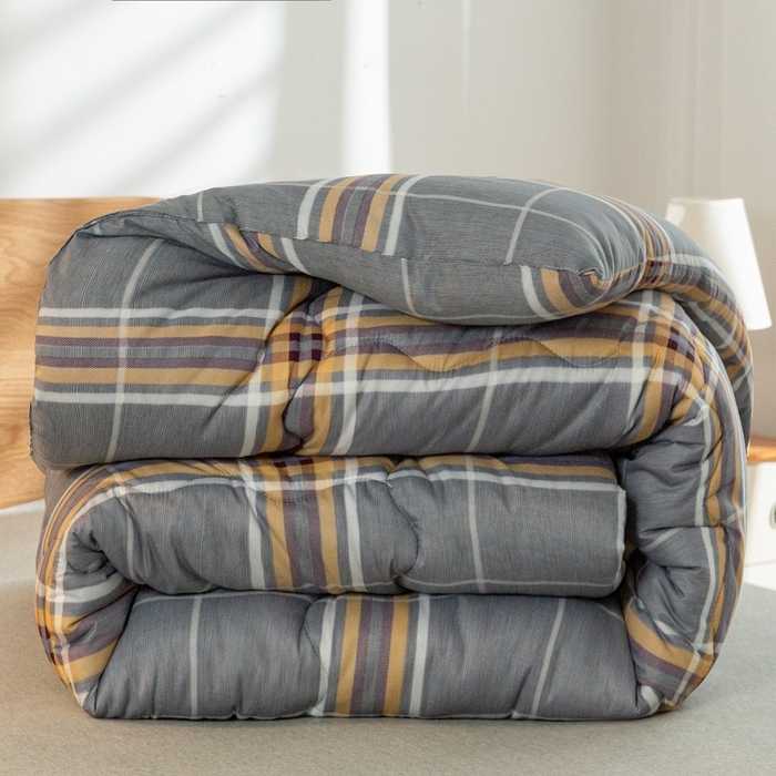 91家纺网 家纺一手货源 找家纺 （总）U被家纺 2025新款仿棉印花冬被实拍图