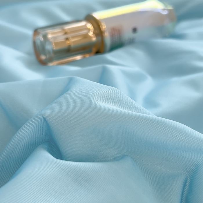 91家纺网 家纺一手货源 找家纺 鸿森林 2025新款纯色凉感丝包边夏被空调被 天空蓝