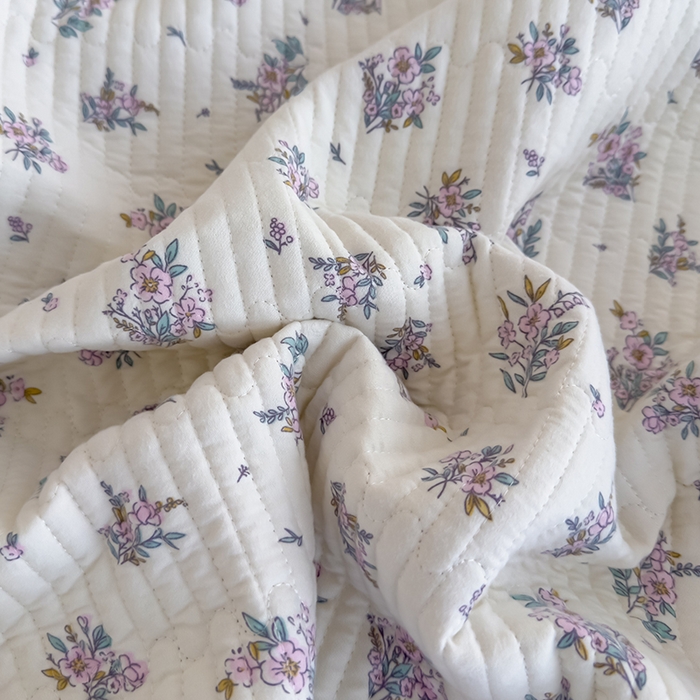 91家纺网 家纺一手货源 找家纺 贝扬思家纺 2025新款双层纱抗菌床盖三件套 半秋风铃