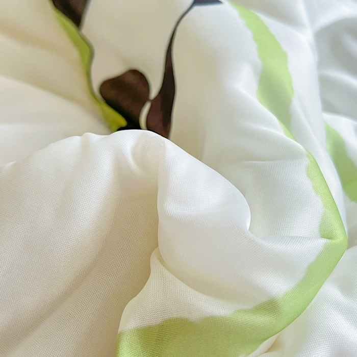 91家纺网 家纺一手货源 找家纺 沐慕 2025新款小清新凉感丝夏被凉席四件套 熊猫嘟嘟