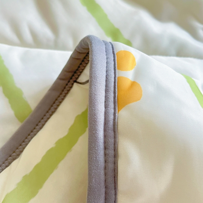 91家纺网 家纺一手货源 找家纺 沐慕 2025新款小清新凉感丝夏被凉席四件套 熊猫嘟嘟