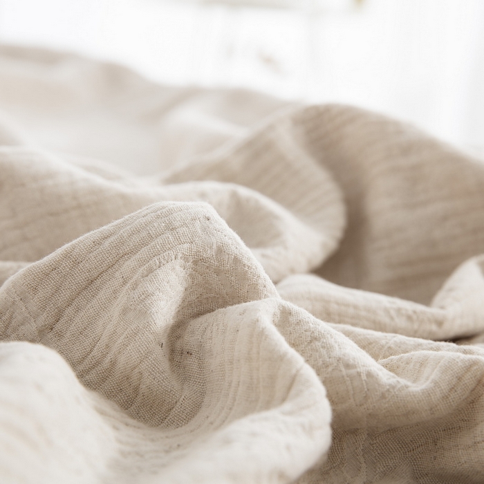 91家纺网 家纺一手货源 找家纺 （总）鲁爱家纺供货 2025新款AB版棉麻流苏款四件套