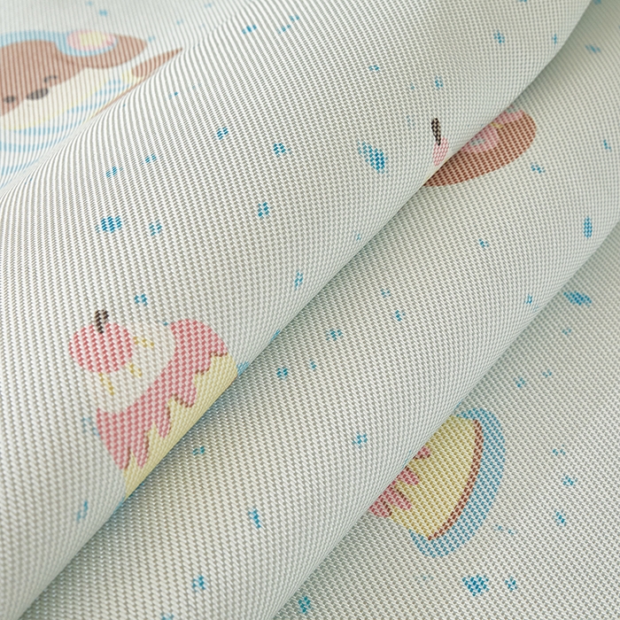 91家纺网 家纺一手货源 找家纺 沐慕 2025新款学生床小清新印花冰藤席 腊肠狗