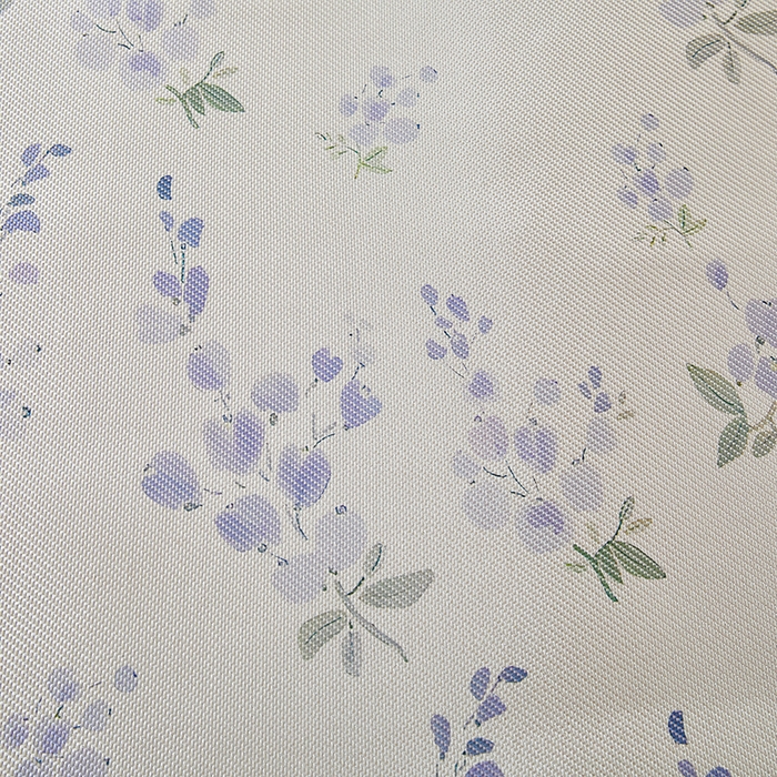 91家纺网 家纺一手货源 找家纺 沐慕 2025新款学生床小清新印花冰藤席 薰衣草