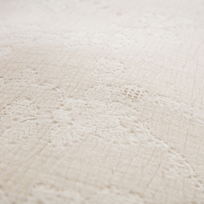 91家纺网 家纺一手货源 找家纺 鲁爱家纺供货 2025新款AB版棉麻流苏款四件套 春晖-原白