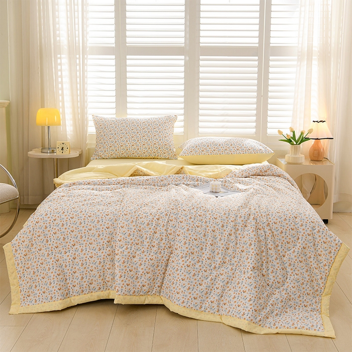 91家纺网 家纺一手货源 找家纺 （总）圣楚家纺 2025春夏新款大豆纤维夏被夏凉被空调被