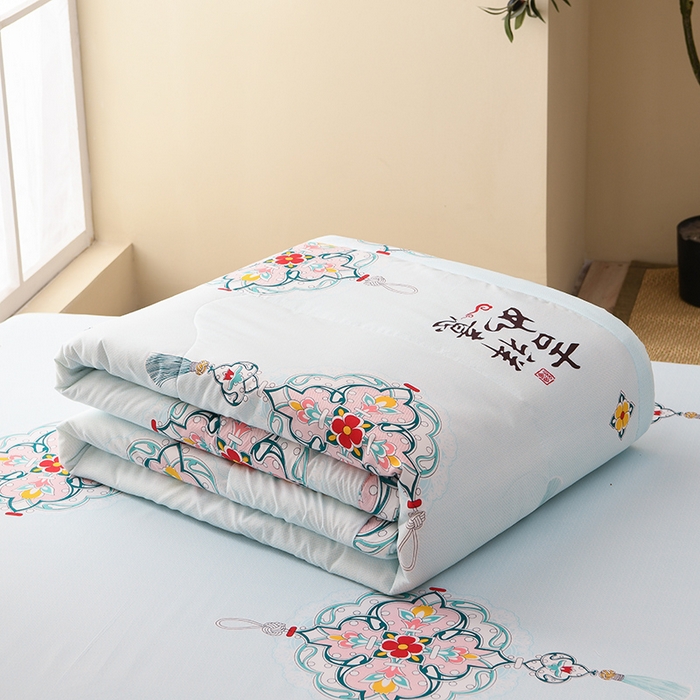 91家纺网 家纺一手货源 找家纺 （总）圣楚家纺 2025春夏新款大豆纤维夏被夏凉被空调被