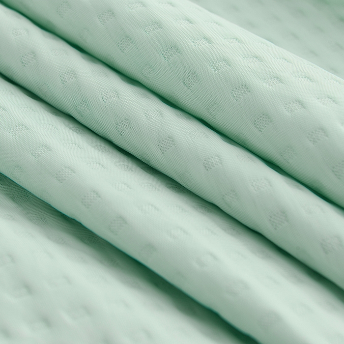 91家纺网 家纺一手货源 找家纺 圣楚家纺 2025春夏新款清凉华夫格夏被夏凉被空调被 清凉水绿