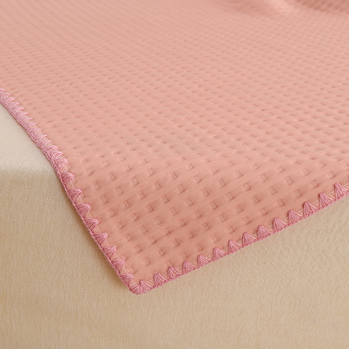 91家纺网 家纺一手货源 找家纺 圣楚家纺 2025春夏新款清凉华夫格夏被夏凉被空调被 清凉粉玉