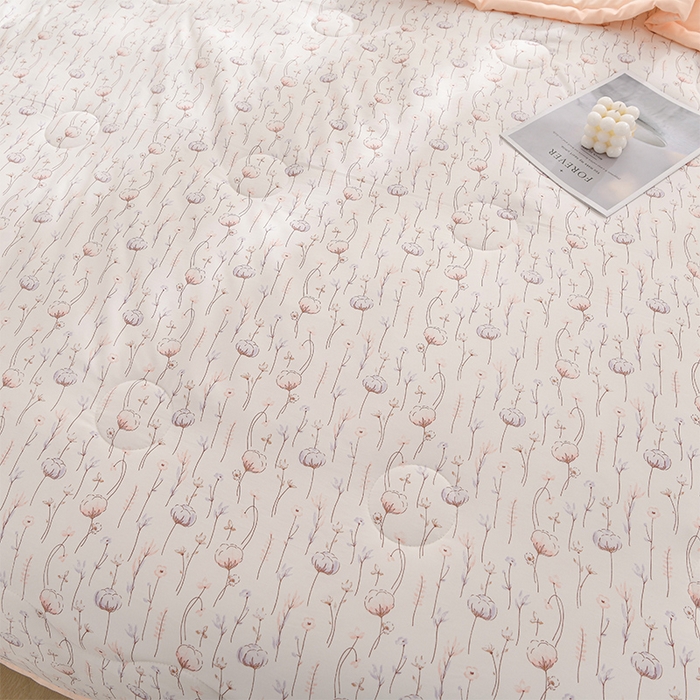 91家纺网 家纺一手货源 找家纺 圣楚家纺 2025春夏新款大豆纤维夏被夏凉被空调被 浪漫童话