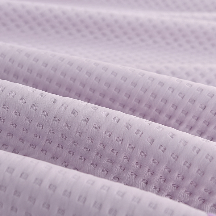 91家纺网 家纺一手货源 找家纺 圣楚家纺 2025春夏新款清凉华夫格夏被夏凉被空调被 清凉浅紫