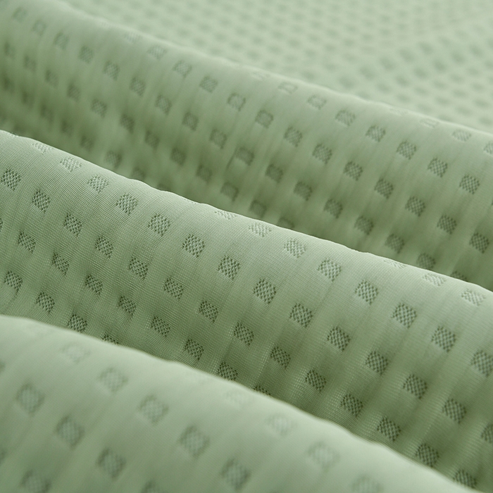 91家纺网 家纺一手货源 找家纺 圣楚家纺 2025春夏新款清凉华夫格夏被夏凉被空调被 清凉草绿