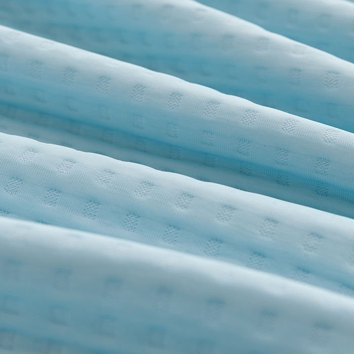 91家纺网 家纺一手货源 找家纺 圣楚家纺 2025春夏新款清凉华夫格夏被夏凉被空调被 清凉天蓝