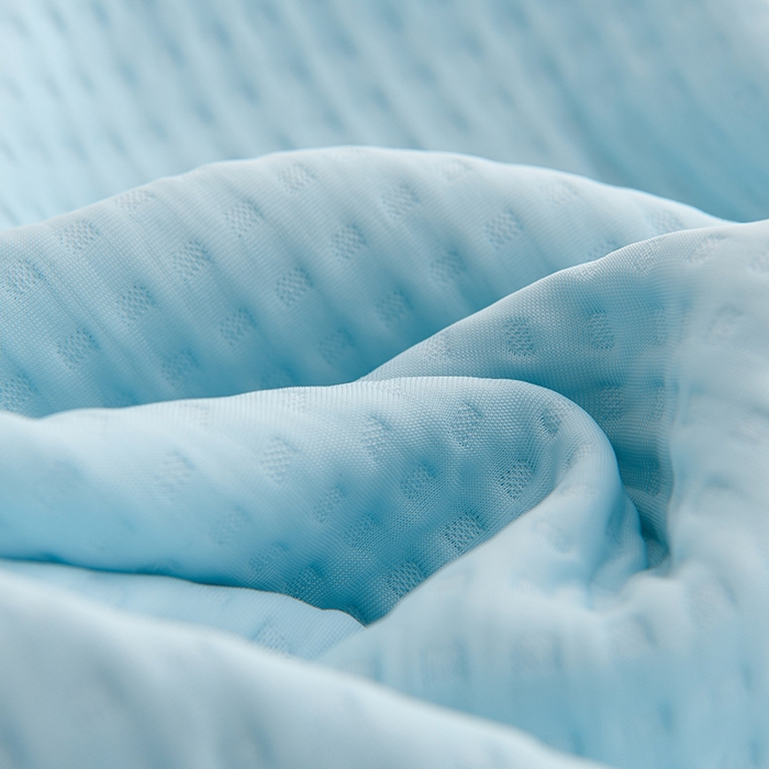 91家纺网 家纺一手货源 找家纺 圣楚家纺 2025春夏新款清凉华夫格夏被夏凉被空调被 清凉天蓝