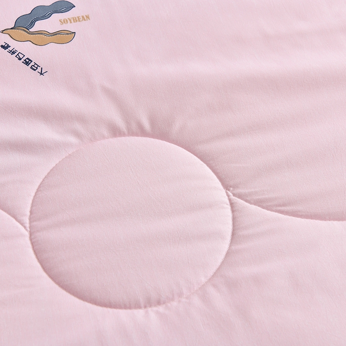 91家纺网 家纺一手货源 找家纺 圣楚家纺 2025春夏新款大豆纤维夏被夏凉被空调被 相思-玉