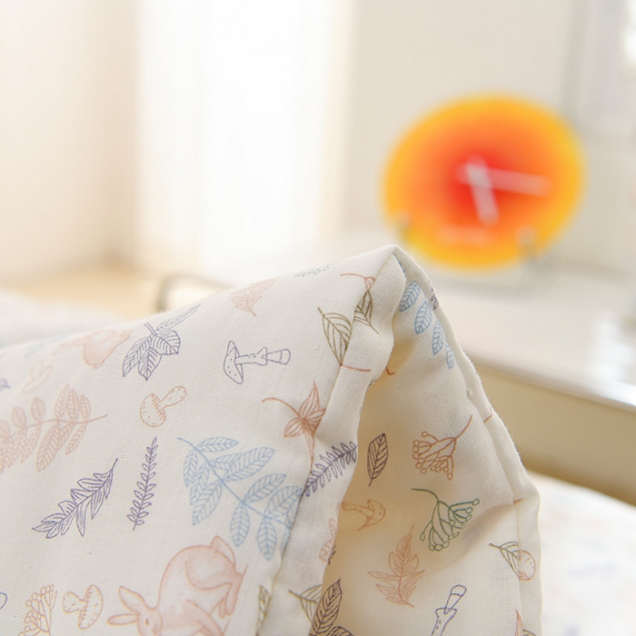 91家纺网 家纺一手货源 找家纺 圣楚家纺 2025春夏新款全棉双层纱夏被夏凉被空调被 格林童话