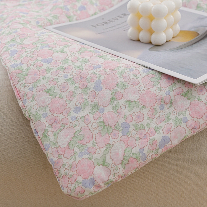 91家纺网 家纺一手货源 找家纺 圣楚家纺 2025春夏新款全棉双层纱夏被夏凉被空调被 梅林春晓