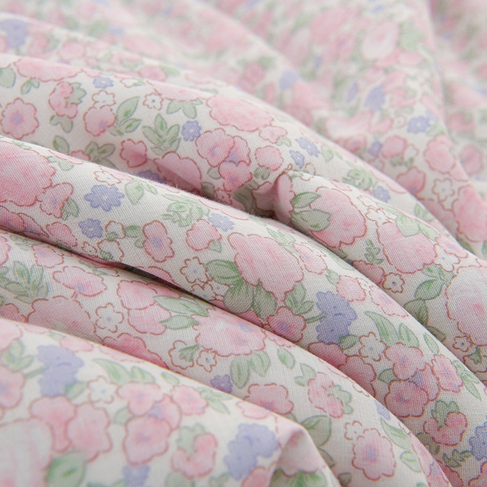 91家纺网 家纺一手货源 找家纺 圣楚家纺 2025春夏新款全棉双层纱夏被夏凉被空调被 梅林春晓