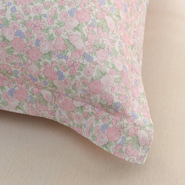 91家纺网 家纺一手货源 找家纺 圣楚家纺 2025春夏新款全棉双层纱夏被夏凉被空调被 梅林春晓